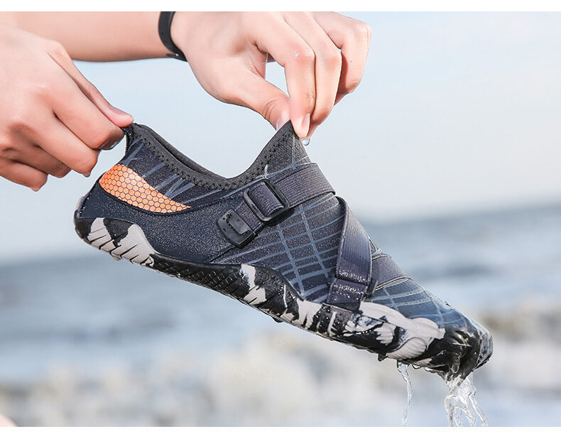 Chaussures d'eau Aquarice Gris de chez 아쿠아슈즈