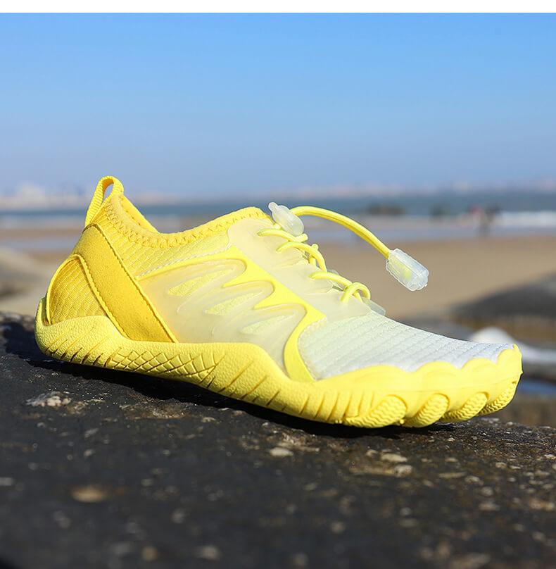 Chaussures d'eau Saint-Malo jaune Aquashoes