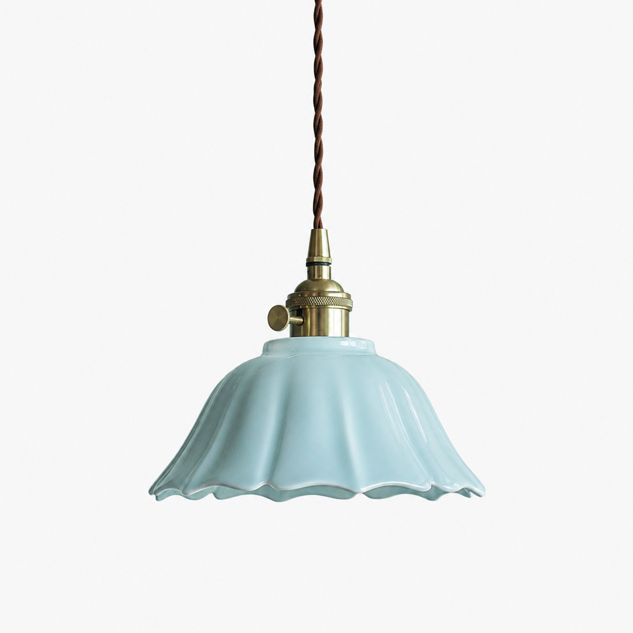 Styl A Niebo Niebieskie Ceramiczna lampa wisząca