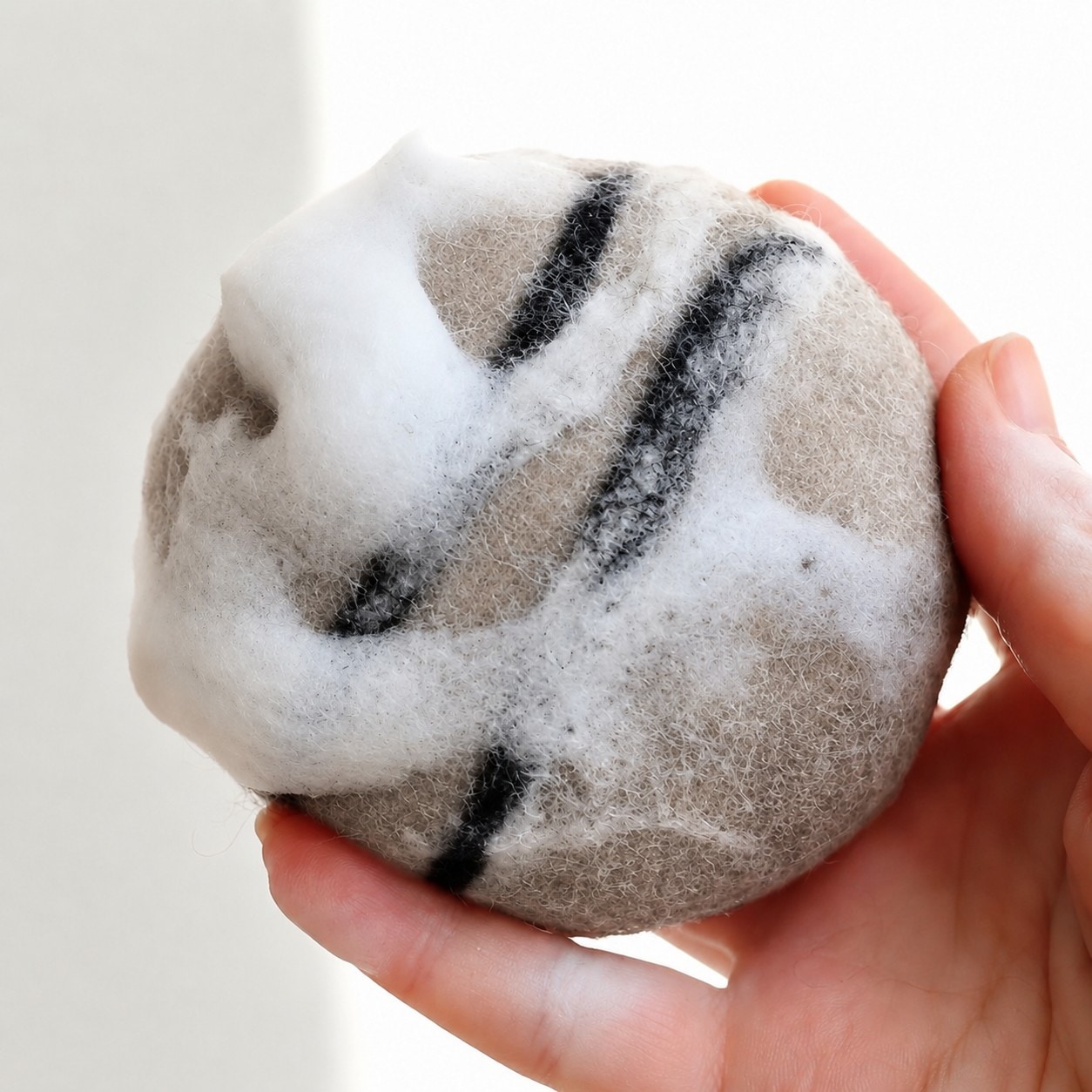 Savon feutré artisanal aux herbes du Népal