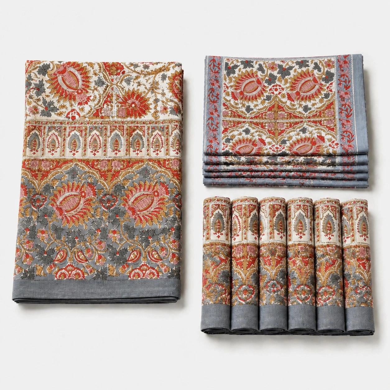 Motif cachemire au charbon